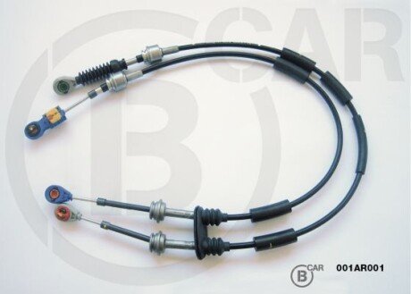 Трос привода коробки передач B CAR 001AR001