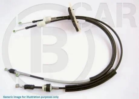 Трос привода коробки передач B CAR 001MC217