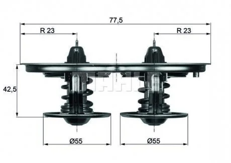 Термостат BEHR TX321D
