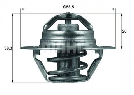 Автозапчасть BEHR TX8882D