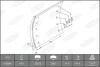 Накладки тормозные WVA19094 KBL19094.0-1560