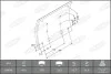 Тормозные накладки KBL19496.1-1575