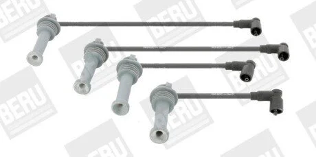 Провода высокого напряжения Focus -08, Fiesta -08, Fusion 02-, Mondeo 1.6Ti-VCT 07-. BERU ZEF1628