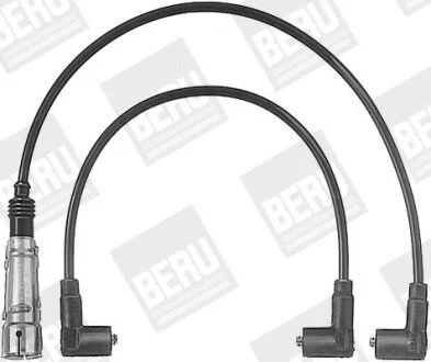 Проволоки высоковольтные PKW AUDI VW BERU ZEF612