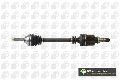 Напіввісь Logan/Sandero 1.5dCi/1.6i 06- Л. (23/26+ABS) 649mm BGA DS7336L (фото 1)