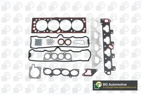 Комплект прокладок Astra/Corsa/Vectra 1.6i 16V 93-02 (верхний) BGA HK3560