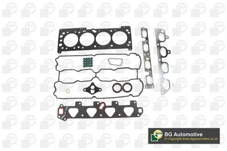 Комплект прокладок Astra/Combo/Meriva/Vectra/Zafira 1.6 95- (верхний) BGA HK6735