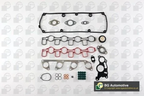 Комплект прокладок Audi A3/A4 2.0TDI 03-15 (верхний/без прокладки ГБЦ)) BGA HN4342