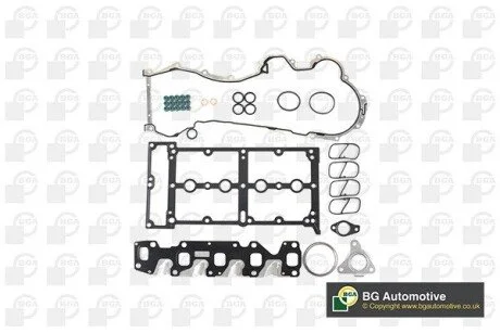 Комплект прокладок Astra/Corsa 1.3JTD 09- (верхний/без прокладки ГБЦ) BGA HN9505 (фото 1)