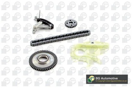 Комплект цепи ГРМ F21/F30/F34/F11/F10/E84/E89 2.0i 11- (дв. N20B20A/N20B20B) BGA TC0908FK (фото 1)