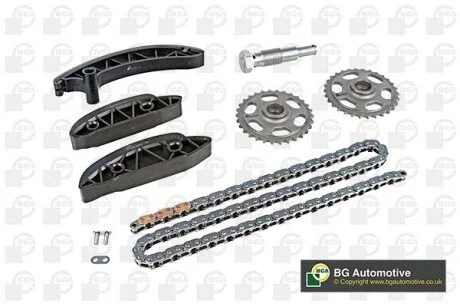 Ланцюг приводу ГРМ (к-кт) SPRINTER 2.2 06-16 (з шестерн.) BGA TC5677FK (фото 1)