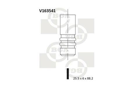 Клапан ГБЦ PKW BGA V163541