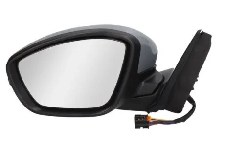 Бокове дзеркало Лів (електричне, опукле, обігрів, загрунтоване, електричне складання, з індикатором) OPEL CORSA F, PEUGEOT 208 01.19- BLIC 5402082335314P (фото 1)