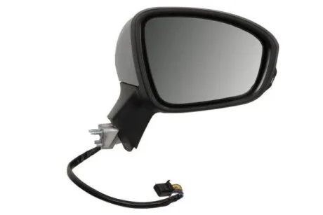 Бокове дзеркало Прав (електричне, опукле, обігрів, загрунтоване, електричне складання, з індикатором, з датчиком температури) MITSUBISHI COLT VII, RENAULT CLIO V Ph I 09.19- BLIC 5402092313313P