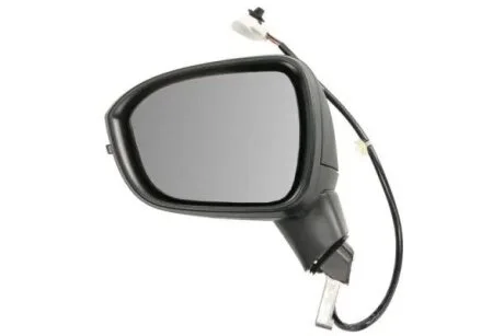 Бокове дзеркало Лів (електричне, опукле, обігрів, асистент зміни смуги руху, загрунтоване, електричне складання, з індикатором) NISSAN QASHQAI III J12 02.21- BLIC 5402162556312P