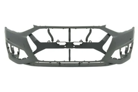 Бампер (передн, з заглушкою гака, кількість отворів для парктроніка: 4, під фарбування) AUDI A4 B9 05.19- BLIC 5510000030909PP