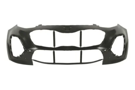 Бампер (передн, не грунтований, кількість отворів для парктроніка: 2, чорн) KIA SPORTAGE IV QL 07.18-09.22 BLIC 5510003296906P