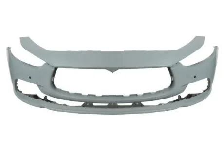Бампер (передн, з отворами для парктроніка, під фарбування) MASERATI GHIBLI M157 08.13-12.16 BLIC 5510006901901P