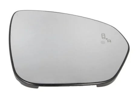 Скло дзеркала зовнішнього Прав (опукле, обігрів, асистент зміни смуги руху) DACIA DUSTER 10.17- BLIC 6102672146315P