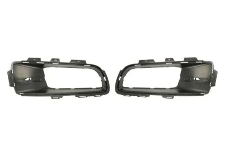 Рамка галогена передн Лів/Прав (комплект, матов.чорн) BMW X5 E70 02.07-04.10 BLIC 6502070096980P