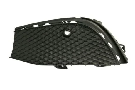 Решітка бампера передн Лів (з отворами для парктроніка, матов.чорн) MERCEDES E-KLASA W213 01.20-10.23 BLIC 6502073555911P