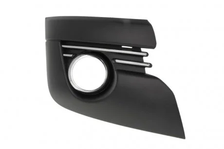 Решітка бампера передн Прав (з отвором для галогенних фар, хром/чорн) PEUGEOT 3008 I 06.09-03.13 BLIC 6502-07-5545918P