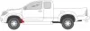 Ремонтна частина крила передн Лів TOYOTA HILUX VII 06.04-06.15 BLIC 6504038172331P (фото 2)