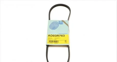 РЕМЕНЬ ПРИВОДА ВСПОМОГАТЕЛЬНЫХ АГРЕГАТОВ BLUE PRINT AD03R763
