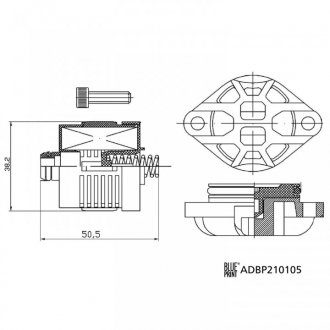 Автозапчастина BLUE PRINT ADBP210105 (фото 1)