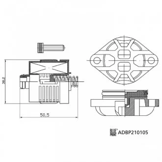 Автозапчастина BLUE PRINT ADBP210105 (фото 1)