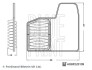 Фільтр повітряний (фільтруючий елемент) SUZUKI IGNIS III, SWIFT V 1.2H 04.20- BLUE PRINT ADBP220109 (фото 3)