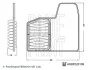 Фільтр повітряний (фільтруючий елемент) SUZUKI IGNIS III, SWIFT V 1.2H 04.20- BLUE PRINT ADBP220109 (фото 3)