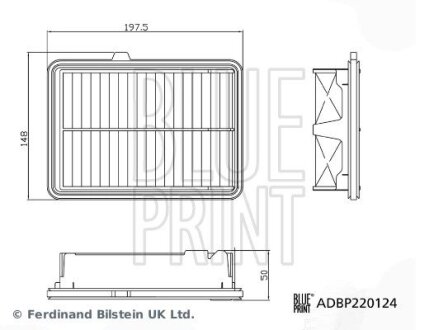 Автозапчасть BLUE PRINT ADBP220124 (фото 1)