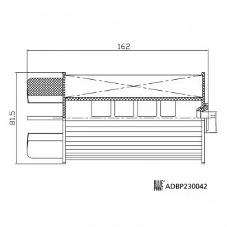 Фильтр топливный в сборе BLUE PRINT ADBP230042