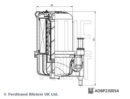 Автозапчасть BLUE PRINT ADBP230054