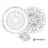Комплект зчеплення (241мм) ALFA ROMEO 159, BRERA, SPIDER 2.4D 09.05-12.12 BLUE PRINT ADBP300089 (фото 1)