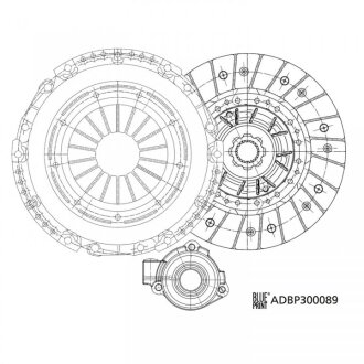 Автозапчасть BLUE PRINT ADBP300089 (фото 1)