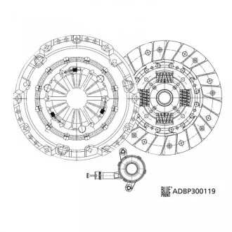 Автозапчасть BLUE PRINT ADBP300119