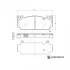 Комплект гальмівних колодок передн, BMW 2 (F22, F87), 5 (F10), 6 (F12), 6 (F13), 6 GRAN COUPE (F06) 3.0/4.4 09.11-06.21 BLUE PRINT ADBP420033 (фото 2)