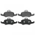 Комплект гальмівних колодок передн , AUDI TT 1.8/2.0/2.0D 07.14- ADBP420055