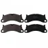 Комплект гальмівних колодок передн , PORSCHE 911, 911 TARGA, BOXSTER SPYDER 3.8 05.11-12.19 ADBP420060