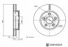 TARCZA HAM. TOYOTA BLUE PRINT ADBP430029 (фото 3)