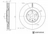 Гальмівний диск BLUE PRINT ADBP430046 (фото 3)