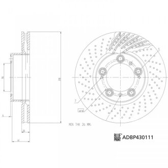 Автозапчасть BLUE PRINT ADBP430111 (фото 1)