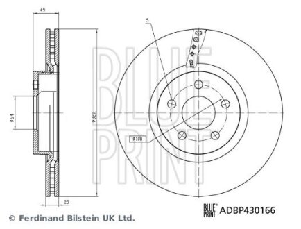 Автозапчасть BLUE PRINT ADBP430166