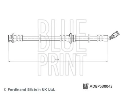 Автозапчасть BLUE PRINT ADBP530043