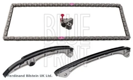 Комплект ГРМ (ланцюг + елементи) TOYOTA RAV 4 IV 2.0D 12.12-11.18 BLUE PRINT ADBP730113 (фото 1)