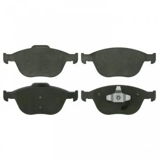 Комплект гальмівних колодок передн, FORD FIESTA V, FOCUS I, TOURNEO CONNECT, TRANSIT CONNECT 1.4D-2.0 11.01-12.13 BLUE PRINT ADF124215