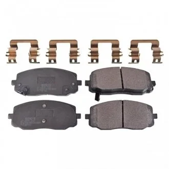 Тормозные колодки, дисковые BLUE PRINT ADG042112