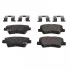 Колодки тормозные дисковые задние Hyundai, KIA (выр-во) BLUE PRINT ADG042160 (фото 1)